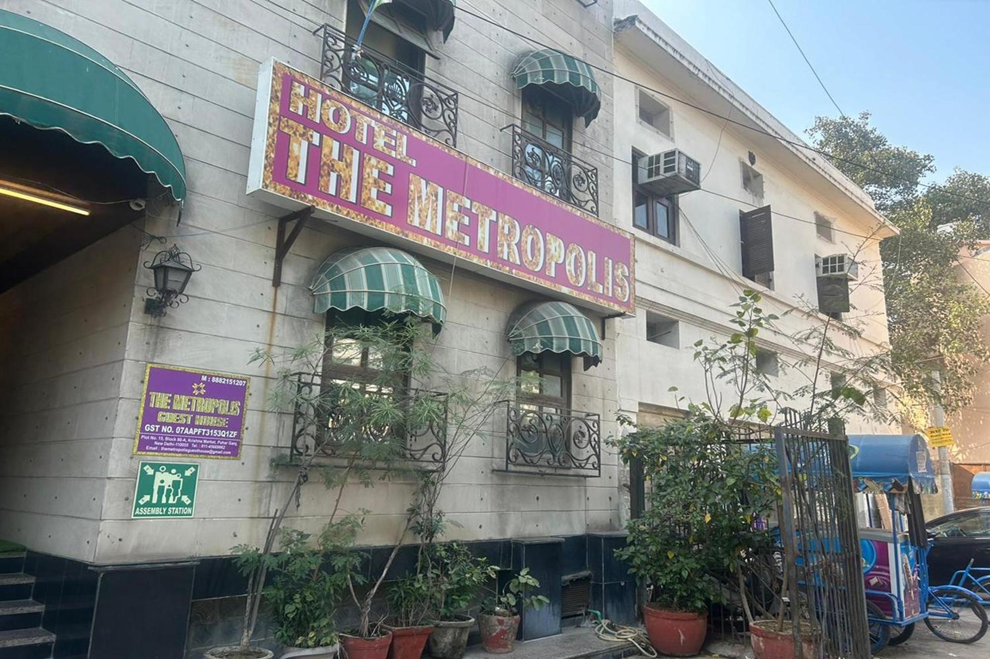 ניו דלהי The Metropolis Guest House Near Rk Ashram Metro Station מראה חיצוני תמונה